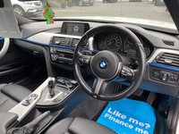 USED 2015 65 BMW 3 SERIES 2.0 320D M SPORT 4d 188 BHP FULL BLACK SPORTS LEATHER