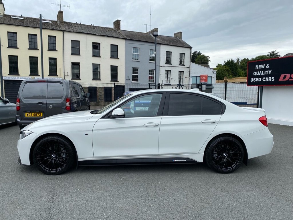 USED 2015 65 BMW 3 SERIES 2.0 320D M SPORT 4d 188 BHP FULL BLACK SPORTS LEATHER