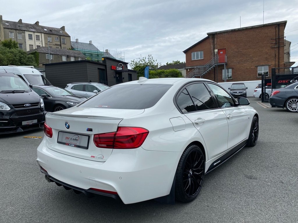 USED 2015 65 BMW 3 SERIES 2.0 320D M SPORT 4d 188 BHP FULL BLACK SPORTS LEATHER