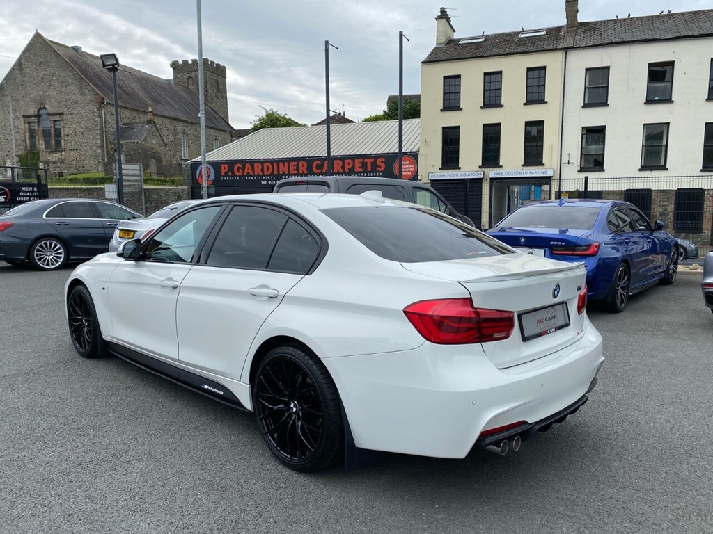 USED 2015 65 BMW 3 SERIES 2.0 320D M SPORT 4d 188 BHP FULL BLACK SPORTS LEATHER