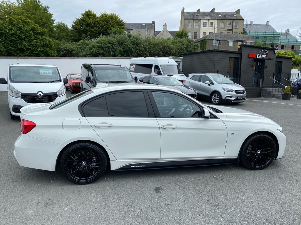 USED 2015 65 BMW 3 SERIES 2.0 320D M SPORT 4d 188 BHP FULL BLACK SPORTS LEATHER