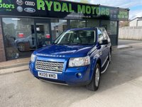 USED 2009 09 LAND ROVER FREELANDER 2.2 TD4 SE 5d 159 BHP BLUETOOTH + SAT NAV + PAN GLASS ROOF + SIDE STEPS + HEATED LEATHER +  OUTSTANDING LOOKING CAR
