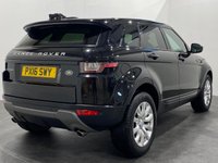 USED 2016 16 LAND ROVER RANGE ROVER EVOQUE 2.0 TD4 SE TECH 5d 177 BHP Santorini black metallic, almond and espresso full leather interior , glass panoramic roof,  1 lady owner well cared for and maintained