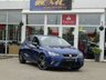 USED 2018 18 SEAT IBIZA 1.5 TSI EVO FR 5d 148 BHP Finished in MYSTERY BLUE METALLIC with contrasting GREY TRIM SPORTS SEATS. This great looking hatch has sharp handling, well built and comfortable interior. SEAT has a strong track record when it comes to building quality hatchbacks and this is one of the best on sale today. Features include, Sat Nav, DAB Radio, B/Tooth, Park sensors, Tinted Rear windows, 18" Alloys and much more. Dealer serviced at 4039 miles, 7428 miles, 8239 miles and at 16452 miles. 12 Months MOT