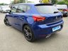 USED 2018 18 SEAT IBIZA 1.5 TSI EVO FR 5d 148 BHP Finished in MYSTERY BLUE METALLIC with contrasting GREY TRIM SPORTS SEATS. This great looking hatch has sharp handling, well built and comfortable interior. SEAT has a strong track record when it comes to building quality hatchbacks and this is one of the best on sale today. Features include, Sat Nav, DAB Radio, B/Tooth, Park sensors, Tinted Rear windows, 18" Alloys and much more. Dealer serviced at 4039 miles, 7428 miles, 8239 miles and at 16452 miles. 12 Months MOT