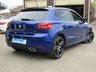 USED 2018 18 SEAT IBIZA 1.5 TSI EVO FR 5d 148 BHP Finished in MYSTERY BLUE METALLIC with contrasting GREY TRIM SPORTS SEATS. This great looking hatch has sharp handling, well built and comfortable interior. SEAT has a strong track record when it comes to building quality hatchbacks and this is one of the best on sale today. Features include, Sat Nav, DAB Radio, B/Tooth, Park sensors, Tinted Rear windows, 18" Alloys and much more. Dealer serviced at 4039 miles, 7428 miles, 8239 miles and at 16452 miles. 12 Months MOT