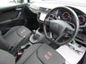 USED 2018 18 SEAT IBIZA 1.5 TSI EVO FR 5d 148 BHP Finished in MYSTERY BLUE METALLIC with contrasting GREY TRIM SPORTS SEATS. This great looking hatch has sharp handling, well built and comfortable interior. SEAT has a strong track record when it comes to building quality hatchbacks and this is one of the best on sale today. Features include, Sat Nav, DAB Radio, B/Tooth, Park sensors, Tinted Rear windows, 18" Alloys and much more. Dealer serviced at 4039 miles, 7428 miles, 8239 miles and at 16452 miles. 12 Months MOT