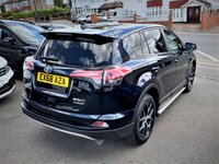 USED 2018 68 TOYOTA RAV4 2.5 VVT-I DESIGN 5d 198 BHP LOW MILES, FULL TOYOTA HISTORY