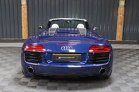 USED 2013 13 AUDI R8 4.2 SPYDER V8 QUATTRO 2d 424 BHP LOW MILEAGE STUNNING R8 SPYDER IN ESTORIL BLUE