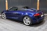 USED 2013 13 AUDI R8 4.2 SPYDER V8 QUATTRO 2d 424 BHP LOW MILEAGE STUNNING R8 SPYDER IN ESTORIL BLUE