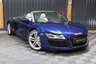 USED 2013 13 AUDI R8 4.2 SPYDER V8 QUATTRO 2d 424 BHP LOW MILEAGE STUNNING R8 SPYDER IN ESTORIL BLUE