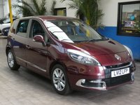USED 2012 RENAULT SCENIC 1.5 dCi Dynamique TomTom 5dr [Luxe Pack] [S/S] Sat Nav, Cruise Control, Speed Limiter, Elec folding mirrors, Half Leather, Lane Departure