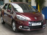 USED 2012 RENAULT SCENIC 1.5 dCi Dynamique TomTom 5dr [Luxe Pack] [S/S] Sat Nav, Cruise Control, Speed Limiter, Elec folding mirrors, Half Leather, Lane Departure