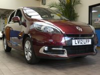 USED 2012 RENAULT SCENIC 1.5 dCi Dynamique TomTom 5dr [Luxe Pack] [S/S] Sat Nav, Cruise Control, Speed Limiter, Elec folding mirrors, Half Leather, Lane Departure