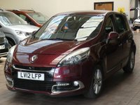 USED 2012 RENAULT SCENIC 1.5 dCi Dynamique TomTom 5dr [Luxe Pack] [S/S] Sat Nav, Cruise Control, Speed Limiter, Elec folding mirrors, Half Leather, Lane Departure
