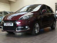 USED 2012 RENAULT SCENIC 1.5 dCi Dynamique TomTom 5dr [Luxe Pack] [S/S] Sat Nav, Cruise Control, Speed Limiter, Elec folding mirrors, Half Leather, Lane Departure