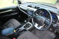 USED 2018 18 TOYOTA HI-LUX 2.4 INVINCIBLE 4WD D-4D DCB 4d 147 BHP www.suffolkcarcentre.co.uk - Located at Reydon