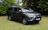 USED 2018 18 TOYOTA HI-LUX 2.4 INVINCIBLE 4WD D-4D DCB 4d 147 BHP www.suffolkcarcentre.co.uk - Located at Reydon