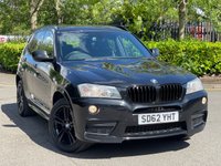 USED 2012 62 BMW X3 2.0 XDRIVE20D M SPORT 5d 181 BHP 