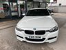USED 2015 15 BMW 3 SERIES 3.0 330D M SPORT TOURING 5d 255 BHP +  BLACK LEATHER WITH HEATED SEATS + BLUETOOTH + FULL SERVICE HISTORY + PAN ELECTRIC SUNROOF+