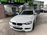 USED 2015 15 BMW 3 SERIES 3.0 330D M SPORT TOURING 5d 255 BHP +  BLACK LEATHER WITH HEATED SEATS + BLUETOOTH + FULL SERVICE HISTORY + PAN ELECTRIC SUNROOF+