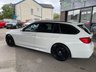 USED 2015 15 BMW 3 SERIES 3.0 330D M SPORT TOURING 5d 255 BHP +  BLACK LEATHER WITH HEATED SEATS + BLUETOOTH + FULL SERVICE HISTORY + PAN ELECTRIC SUNROOF+