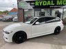 USED 2015 15 BMW 3 SERIES 3.0 330D M SPORT TOURING 5d 255 BHP +  BLACK LEATHER WITH HEATED SEATS + BLUETOOTH + FULL SERVICE HISTORY + PAN ELECTRIC SUNROOF+