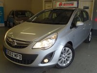 USED 2012 62 VAUXHALL CORSA 1.4 SE 5d 98 BHP HEATED SEATS / STEERING WHEEL