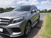 USED 2016 16 MERCEDES-BENZ GLE-CLASS 3.0 GLE 350 D 4MATIC AMG LINE PREMIUM PLUS 5d 255 BHP Panoramic Glass Roof 4X4  DAB