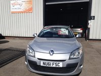 USED 2011 61 RENAULT MEGANE 1.6 DYNAMIQUE TOMTOM VVT 5d 110 BHP 