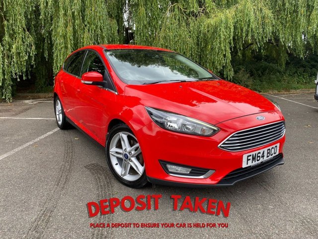 2015 64 FORD FOCUS 1.6 TITANIUM TDCI 5d 114 BHP RACE RED, APPEARANCE PACK 1