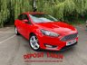 USED 2015 64 FORD FOCUS 1.6 TITANIUM TDCI 5d 114 BHP RACE RED, APPEARANCE PACK 1