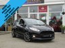 USED 2016 66 FORD FIESTA 1.0 ST-LINE 5d 124 BHP Finished in SHADOW BLACK MET with contrasting GREY Sports Cloth interior trim. This Fiesta is a small family 5 door car that you can really enjoy driving. Economical and cheap to run, stylish to look at and some great features. Specification includes, Zero Road tax, B/Tooth, DAB Radio, Alloys, Air Con and much more, makes this a must for the first time driver or small family. Serviced at 7466 miles, 13758 miles, 29033 miles and at 37251 miles.