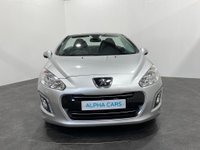 USED 2013 13 PEUGEOT 308 1.6 CC ACTIVE NAVIGATION VERSION 2d 120 BHP Low mileage 43027 miles, navigation /bluetooth connectivity,  ice metallic silver, 17" stratus alloy wheels, cruise control