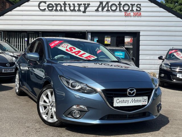 2015 15 Mazda 3 2.2 SKYACTIV-D Sport (NAV) 5dr - LEATHER