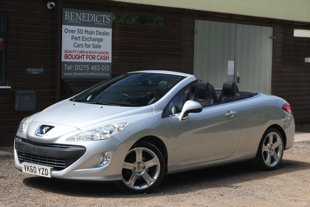2010 60 Peugeot 308 1.6 CC ALLURE 2d 120 BHP