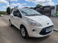 USED 2014 14 FORD KA 1.2 STUDIO PLUS 3d 69 BHP ONLY 47000 MILES !!!"!