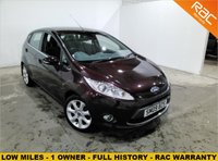 USED 2009 09 FORD FIESTA 1.2 ZETEC 5d 81 BHP 1 OWNER - FULL SERVICE HISTORY