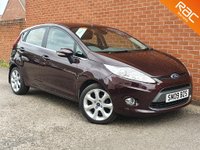 USED 2009 09 FORD FIESTA 1.2 ZETEC 5d 81 BHP 1 OWNER - FULL SERVICE HISTORY