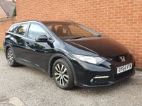 USED 2014 64 HONDA CIVIC 1.6 I-DTEC SE PLUS TOURER 5d 118 BHP &pound;0 ROAD TAX - DAB RADIO