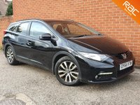 USED 2014 64 HONDA CIVIC 1.6 I-DTEC SE PLUS TOURER 5d 118 BHP &pound;0 ROAD TAX - DAB RADIO