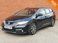 USED 2014 64 HONDA CIVIC 1.6 I-DTEC SE PLUS TOURER 5d 118 BHP &pound;0 ROAD TAX - DAB RADIO