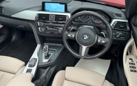 USED 2016 66 BMW 4 SERIES 2.0 420I M SPORT 2d 181 BHP WHITE LEATHER & M SPORT BRAKES PRO NAV
