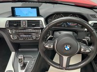 USED 2016 66 BMW 4 SERIES 2.0 420I M SPORT 2d 181 BHP WHITE LEATHER & M SPORT BRAKES PRO NAV
