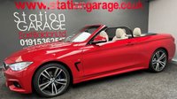 USED 2016 66 BMW 4 SERIES 2.0 420I M SPORT 2d 181 BHP WHITE LEATHER & M SPORT BRAKES PRO NAV
