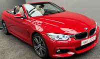 USED 2016 66 BMW 4 SERIES 2.0 420I M SPORT 2d 181 BHP WHITE LEATHER & M SPORT BRAKES PRO NAV