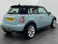 USED 2011 61 MINI HATCH COOPER 1.6 COOPER 3d 122 BHP Ice Blue, Chilli pack, 17" Conical alloy wheels,