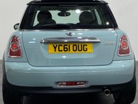 USED 2011 61 MINI HATCH COOPER 1.6 COOPER 3d 122 BHP Ice Blue, Chilli pack, 17" Conical alloy wheels,