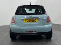 USED 2011 61 MINI HATCH COOPER 1.6 COOPER 3d 122 BHP Ice Blue, Chilli pack, 17" Conical alloy wheels,