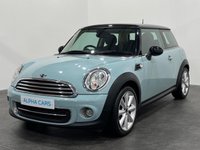 USED 2011 61 MINI HATCH COOPER 1.6 COOPER 3d 122 BHP Ice Blue, Chilli pack, 17" Conical alloy wheels,